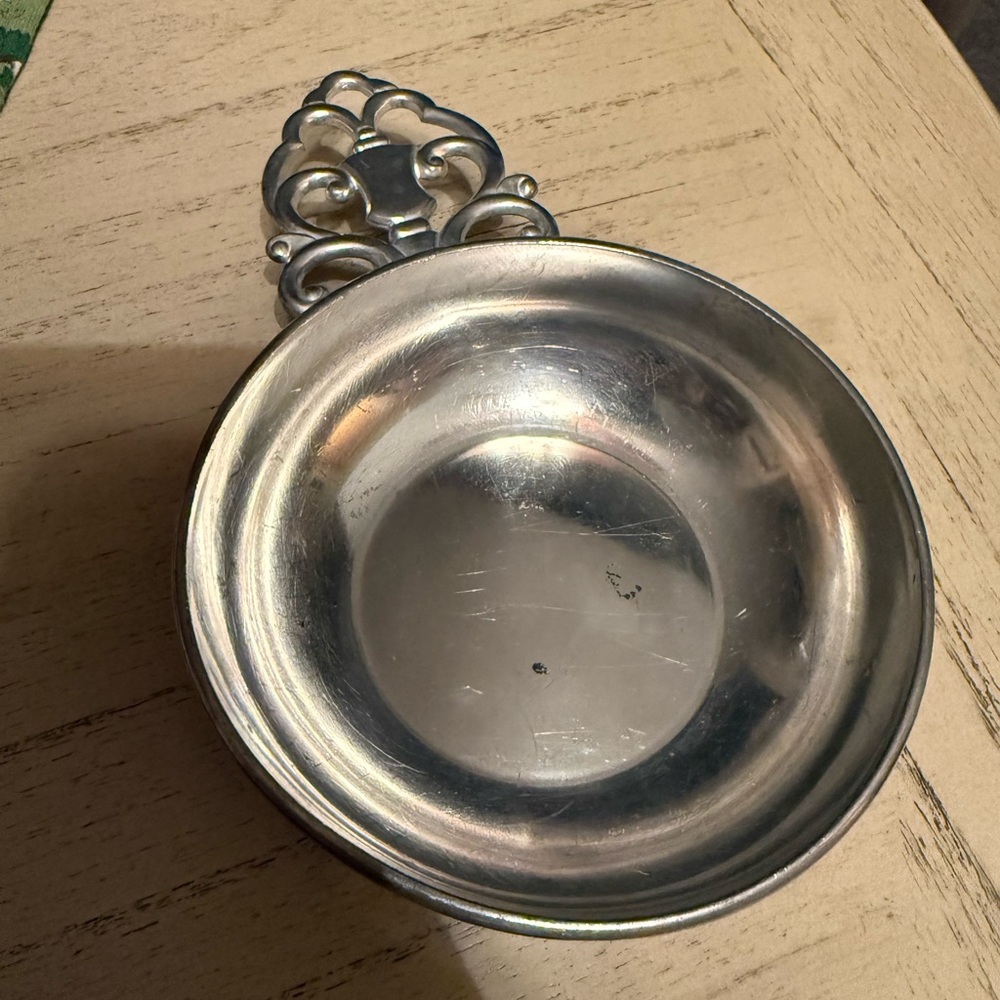 Daalderop KDM Royal Holland Pewter Porringer - Vintage